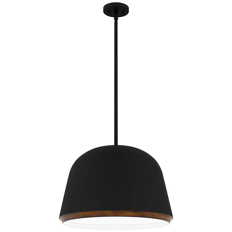 Image 1 Tamara 4-Light Matte Black Pendant Light