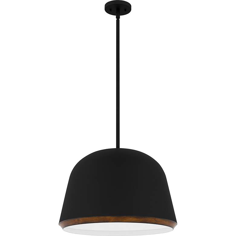 Image 2 Tamara 4-Light Matte Black Pendant Light more views