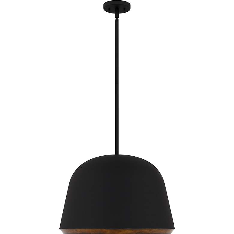 Image 3 Tamara 4-Light Matte Black Pendant Light more views