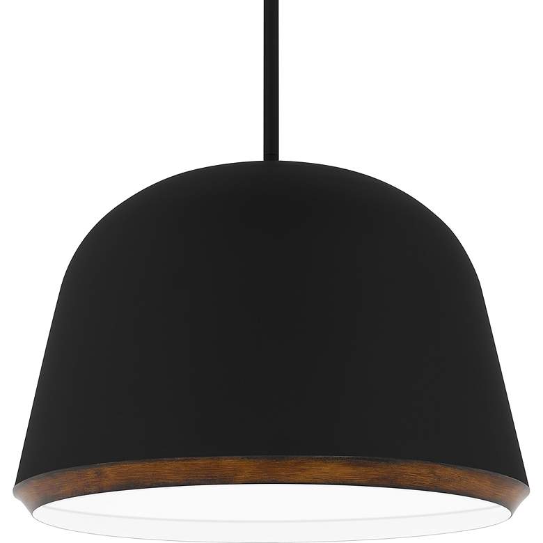 Image 5 Tamara 4-Light Matte Black Pendant Light more views