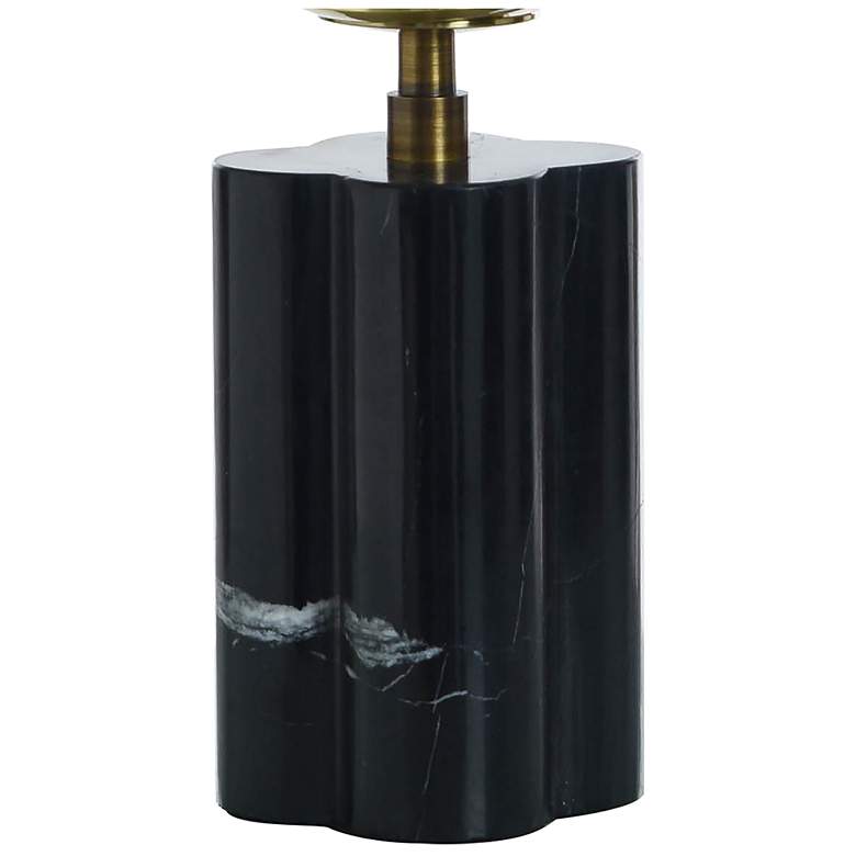 Image 4 Tamara Day Amabel 13" High Black Marble Table Lamp With White Shade more views