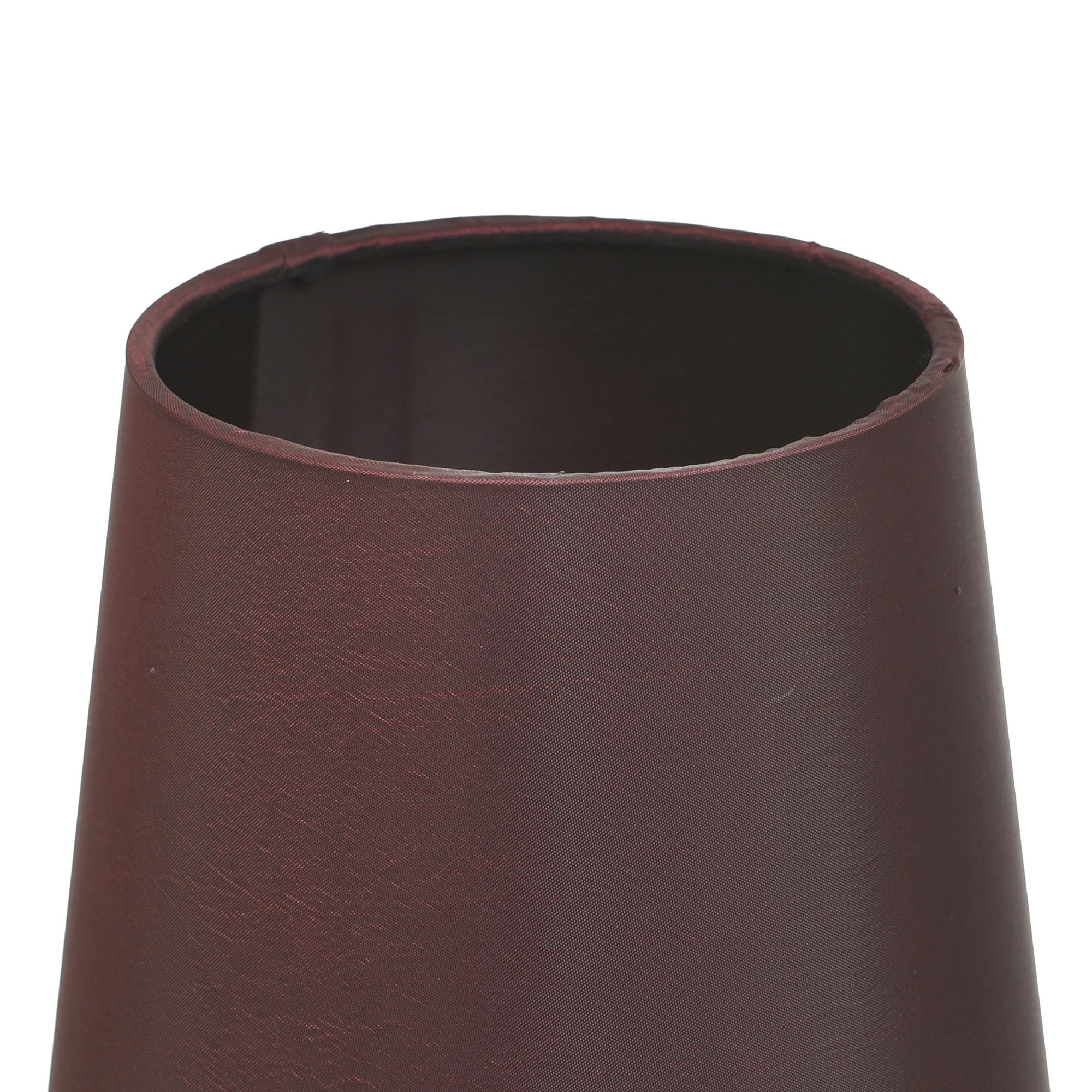 Image 6 Tamara Day Beatrice 14"H Crystal & Gold Table Lamp With Burgundy Shade more views