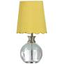 1_Tamara Day Beatrice Crystal & Polished Nickel Table Lamp With Yellow Shade