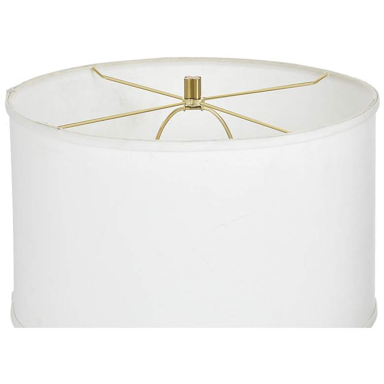 Image 6 Tamara Day Belinda 34"H Rose Quartz Stone Table Lamp With Off-White Shade more views