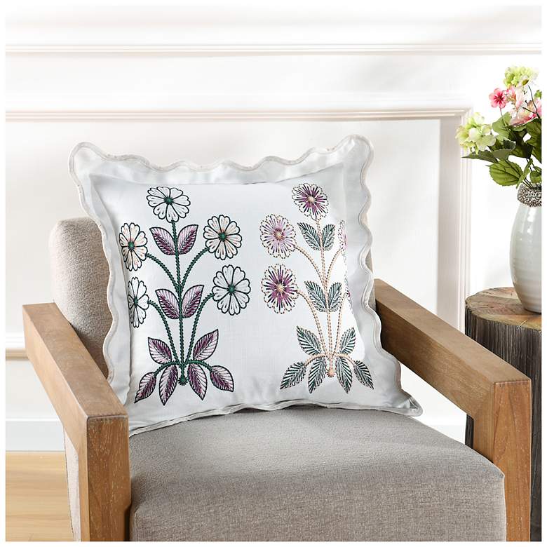 Image 1 Tamara Day Betsy 22" x 22" Multi Down Fill Pillow