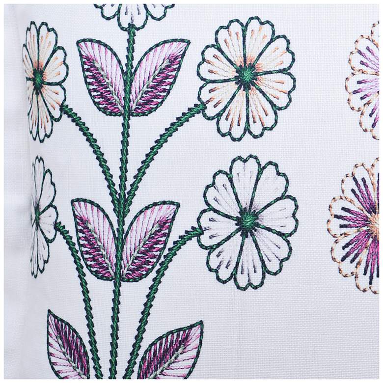 Image 5 Tamara Day Betsy 22" x 22" Multi Down Fill Pillow more views