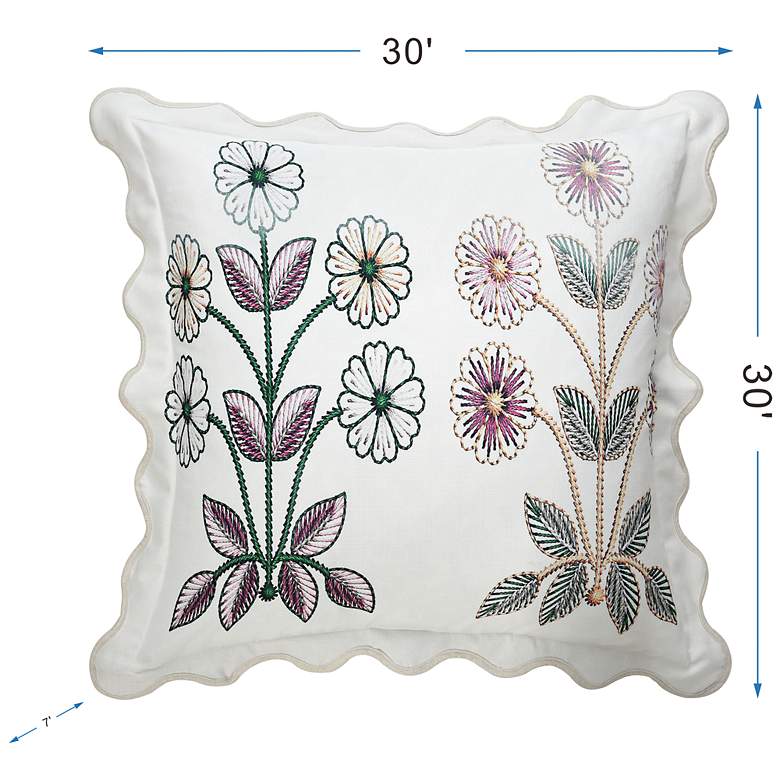 Image 7 Tamara Day Betsy 30" x 30" Down Fill Pillow more views