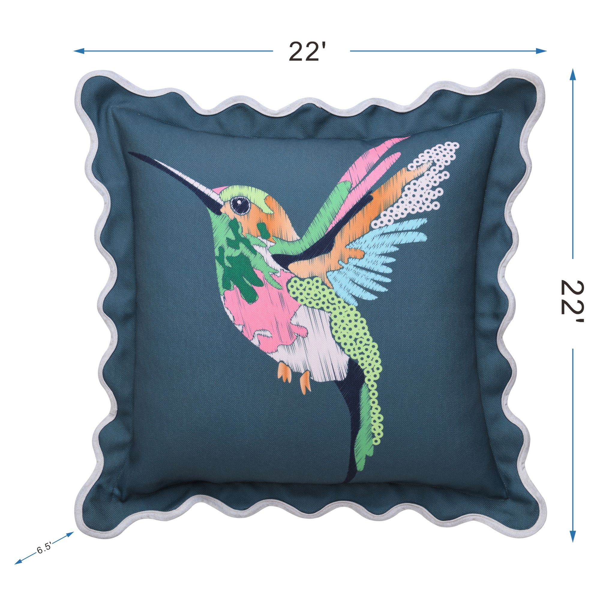 Image 7 Tamara Day Blaire 22" x 22" Down Fill Pillow more views