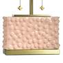 4_Tamara Day Edmund 21" High Pearl Blush Table Lamp With Off-White Shade more views