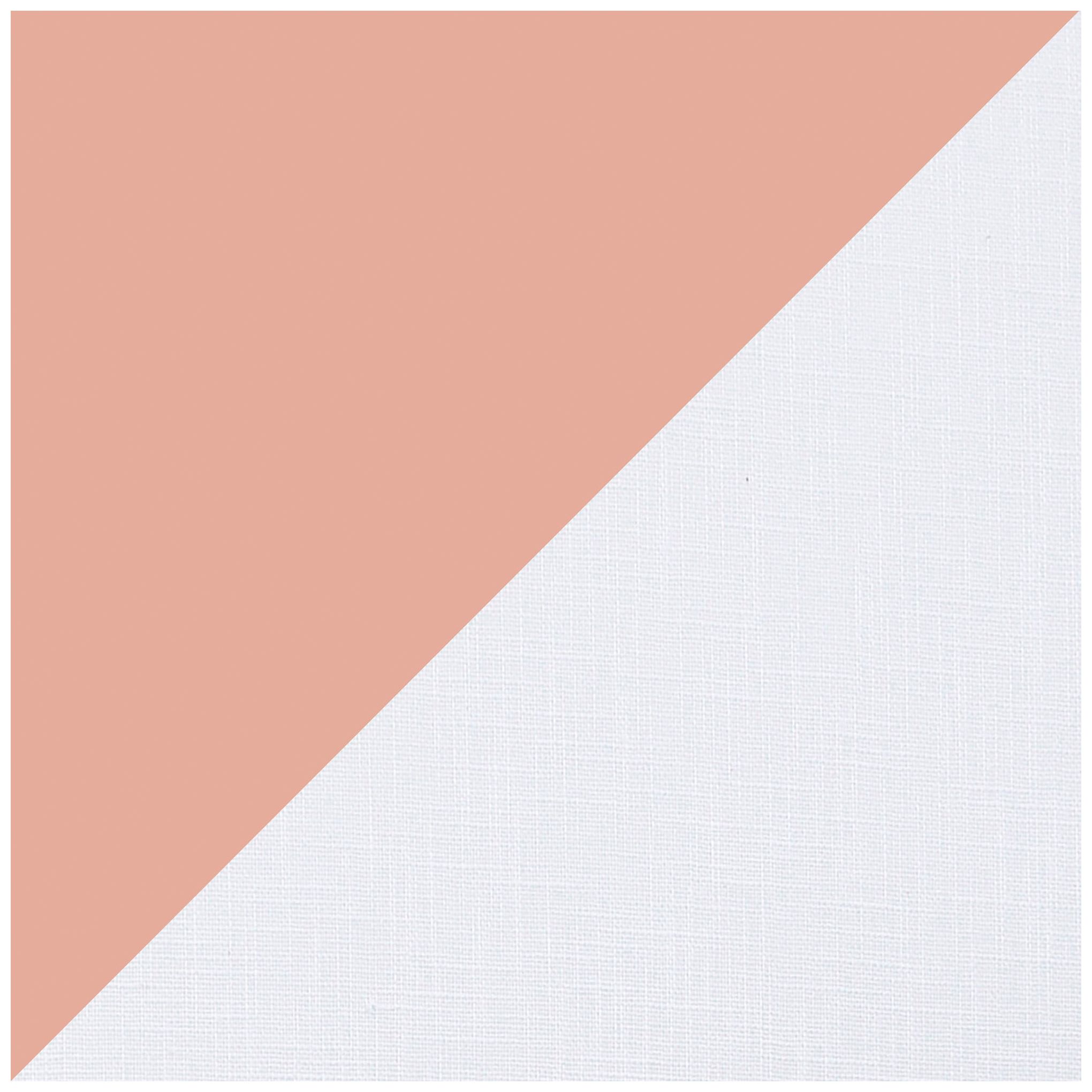 Tamara Day Edmund 30"H Brass & Pearl Blush Table Lamp With Off-White Shade