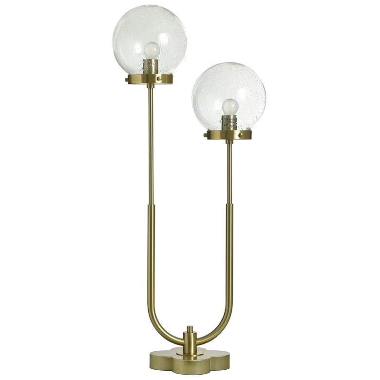 Image 2 Tamara Day Eloise 36"H Polished Brass Table Lamp With Seeded Globes
