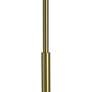 6_Tamara Day Eloise 36"H Polished Brass Table Lamp With Seeded Globes more views