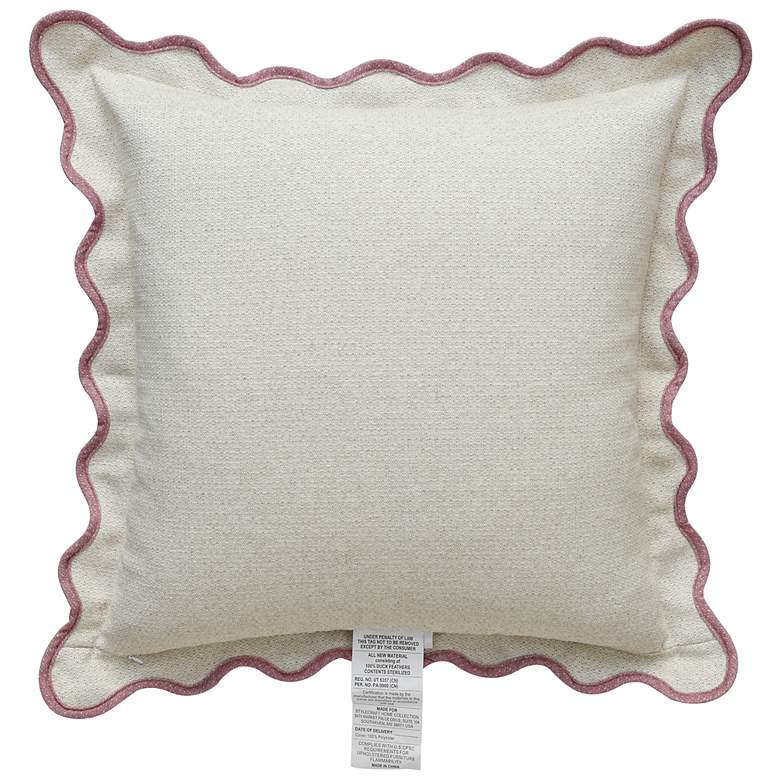 Image 4 Tamara Day Heather 22" x 22" Down Fill Pillow more views