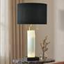 1_Tamara Day Jasper 32" High Black & White Table Lamp With Black Shade
