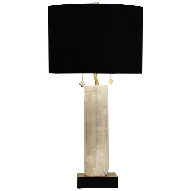 Image 2 Tamara Day Jasper 32" High Black & White Table Lamp With Black Shade more views