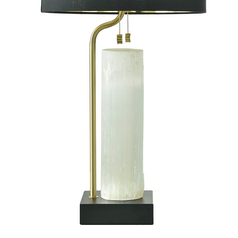 Image 7 Tamara Day Jasper 32" High Black & White Table Lamp With Black Shade more views