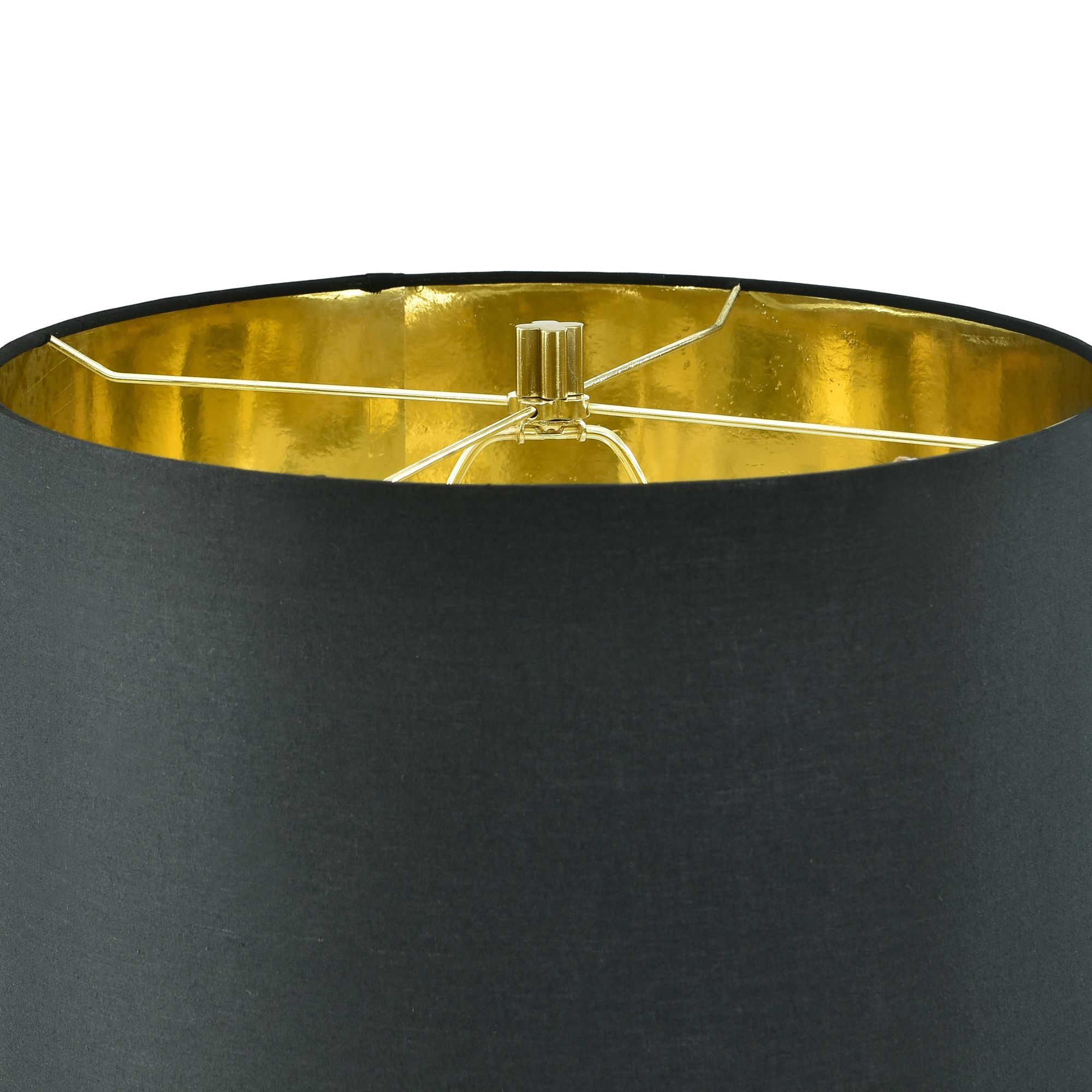 Tamara Day Jasper 32" High Black & White Table Lamp With Black Shade