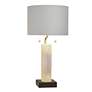 3_Tamara Day Jasper 32" High Black & White Table Lamp With Light Grey Shade more views