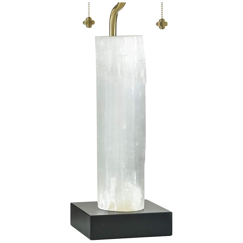 Image 4 Tamara Day Jasper 32" High Black & White Table Lamp With Light Grey Shade more views