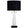 2_Tamara Day Jasper 32" High White & Black Table Lamp With Black Shade