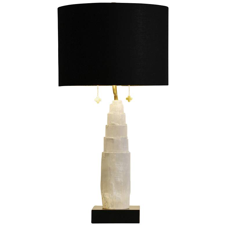 Image 2 Tamara Day Jasper 32" High White & Black Table Lamp With Black Shade more views