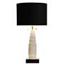 3_Tamara Day Jasper 32" High White & Black Table Lamp With Black Shade more views