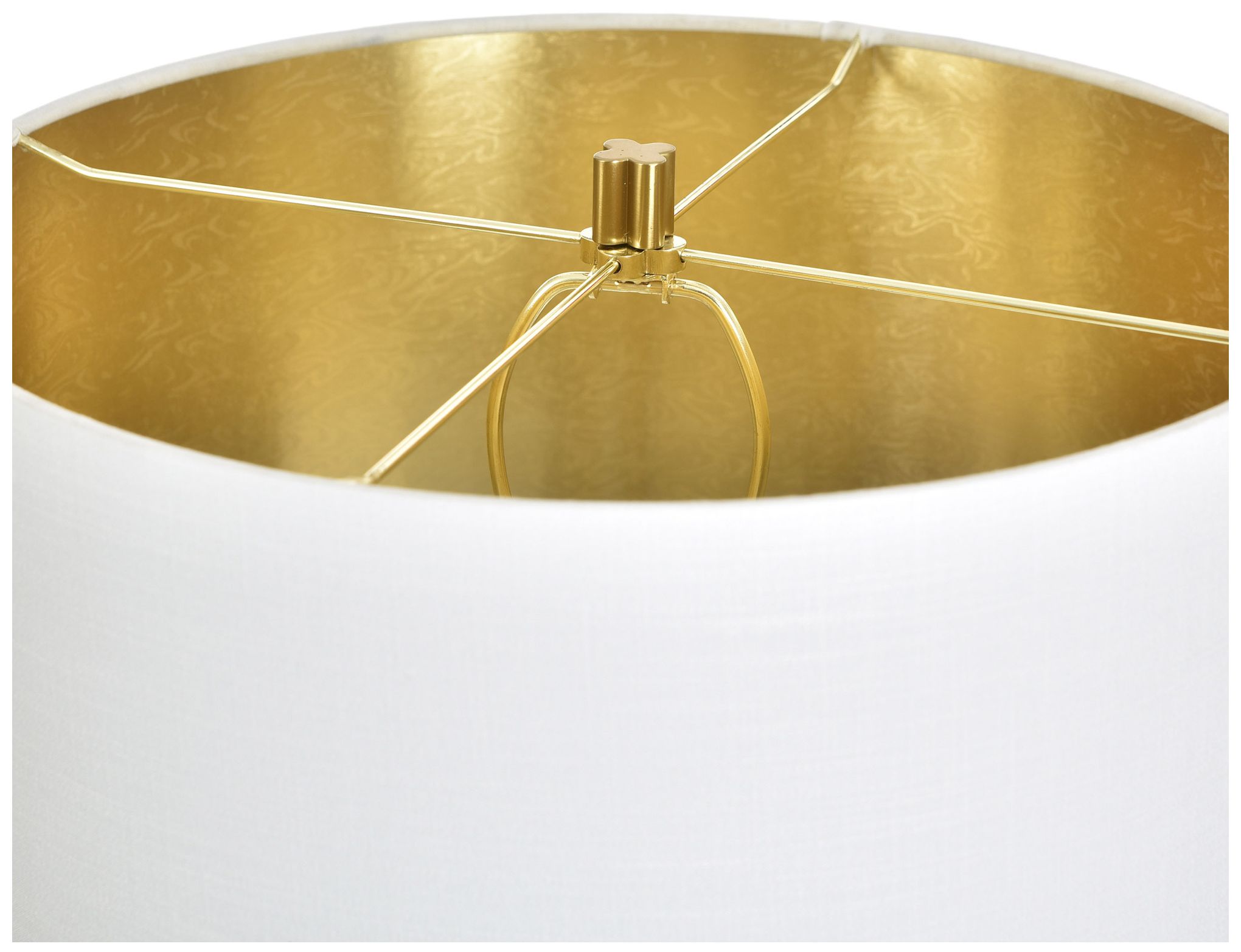 Image 6 Tamara Day Jasper 32" High White & Clear Table Lamp With Light Grey Shade more views