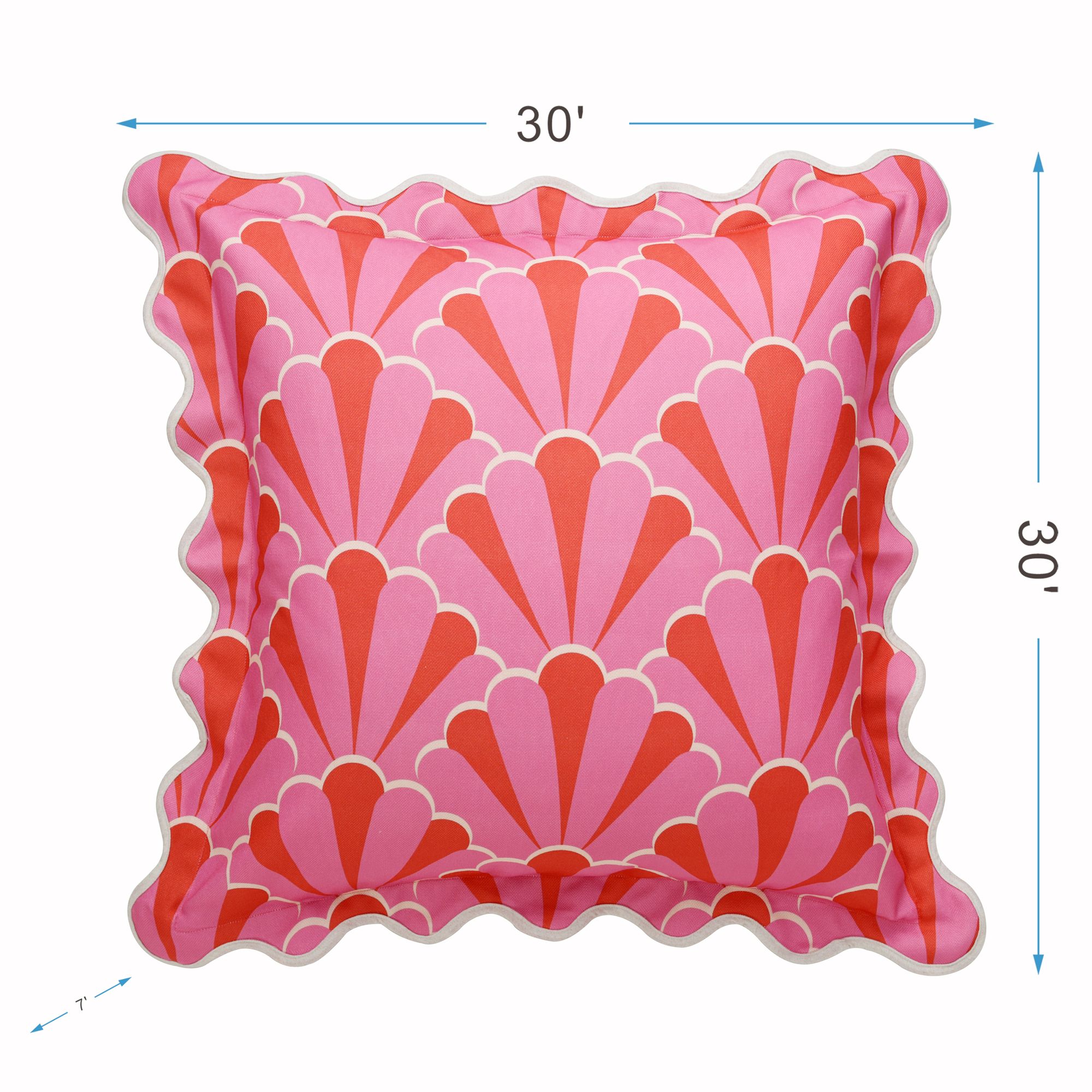 Image 7 Tamara Day Lisa Ray 30" x 30" Down Fill Pillow more views