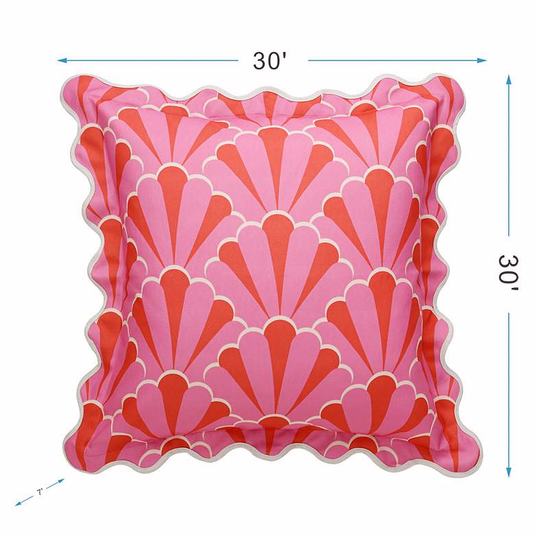 Image 7 Tamara Day Lisa Ray 30" x 30" Down Fill Pillow more views
