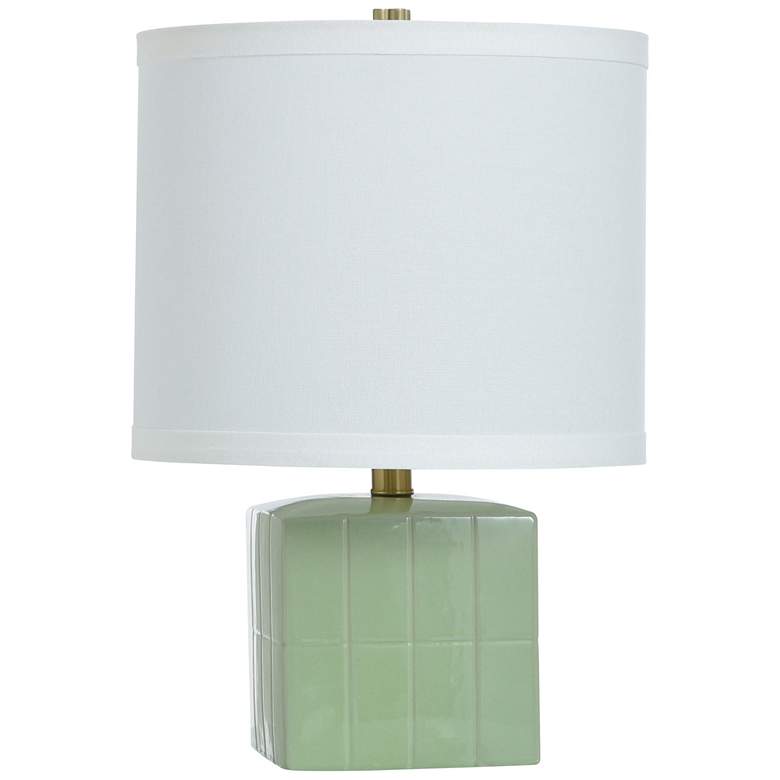 Image 2 Tamara Day Matilda 18" High Mint Table Lamp With Off-White Shade