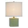 3_Tamara Day Matilda 18" High Mint Table Lamp With Off-White Shade more views
