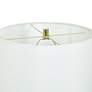 5_Tamara Day Matilda 31" High Burgandy Table Lamp With Off-White Shade more views