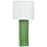 2_Tamara Day Matilda 31" High Green Table Lamp With Off-White Shade