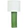 Tamara Day Matilda 31" High Green Table Lamp With Off-White Shade