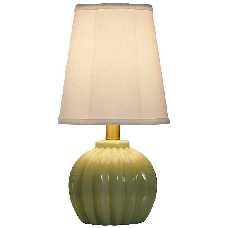 Image 2 Tamara Day Ophelia 15" High Mint Table Lamp With Off-White Shade more views