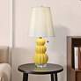7_Tamara Day Ophelia 26" High Small Gold Table Lamp With Off-White Shade more views