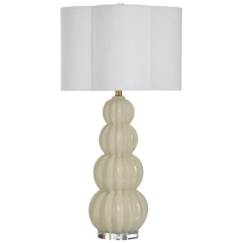Image 2 Tamara Day Ophelia 33" High Cream Table Lamp With Off-White Shade