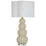 2_Tamara Day Ophelia 33" High Cream Table Lamp With Off-White Shade