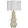 Tamara Day Ophelia 33" High Cream Table Lamp With Off-White Shade