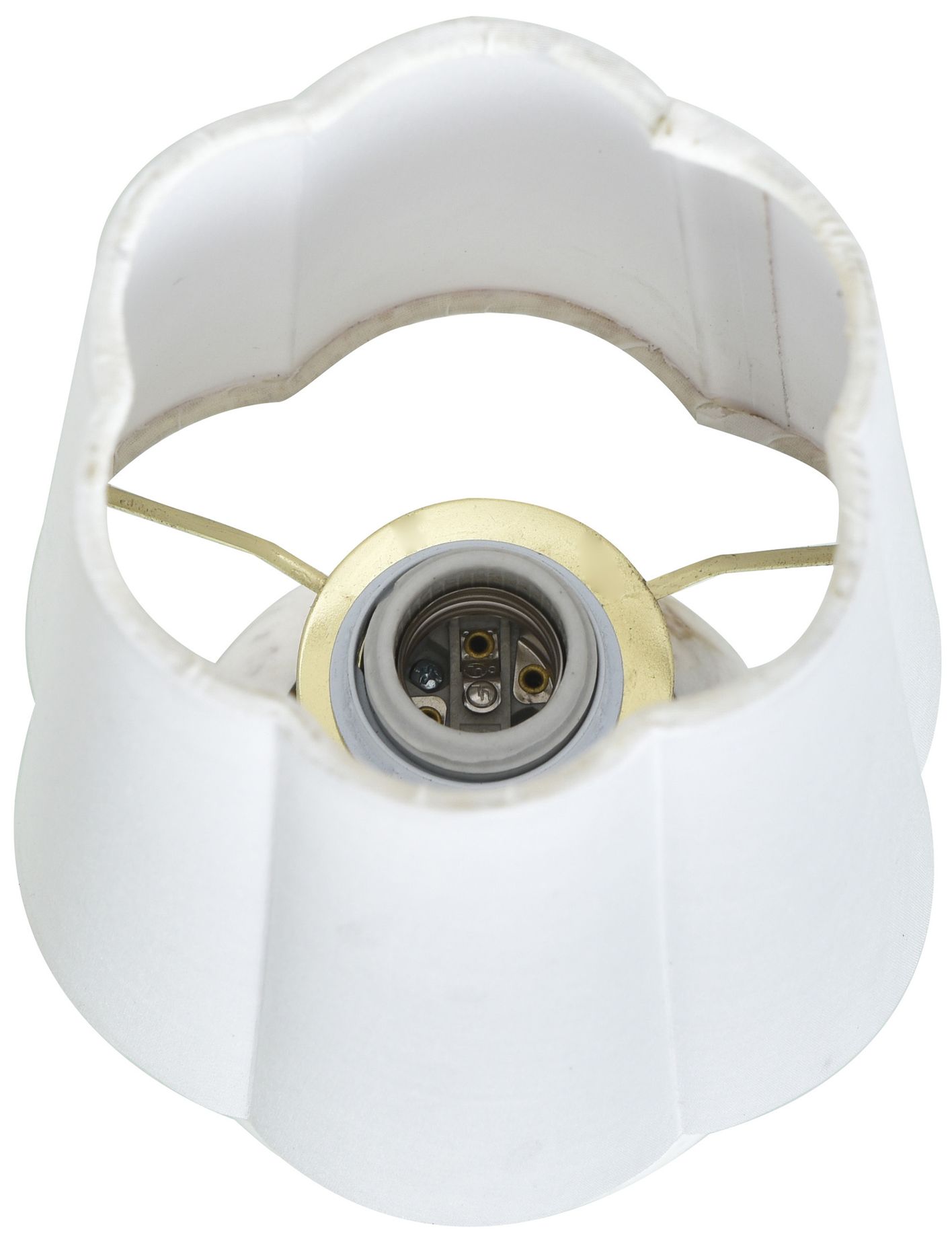 Image 6 Tamara Day Rosalind 12"H Brass & White Marble Table Lamp w/ Off-White Shade more views