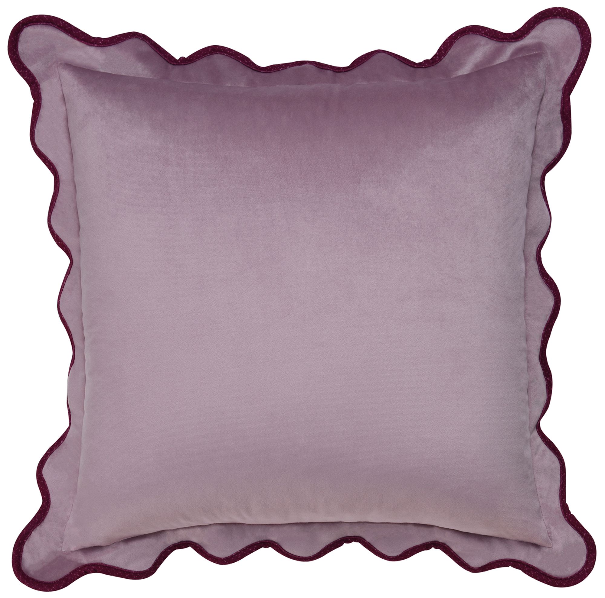 Image 2 Tamara Day Sophie 22" x 22" Lilac & Merlot Down Fill Pillow
