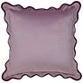2_Tamara Day Sophie 22" x 22" Lilac & Merlot Down Fill Pillow