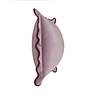 3_Tamara Day Sophie 22" x 22" Lilac & Merlot Down Fill Pillow more views