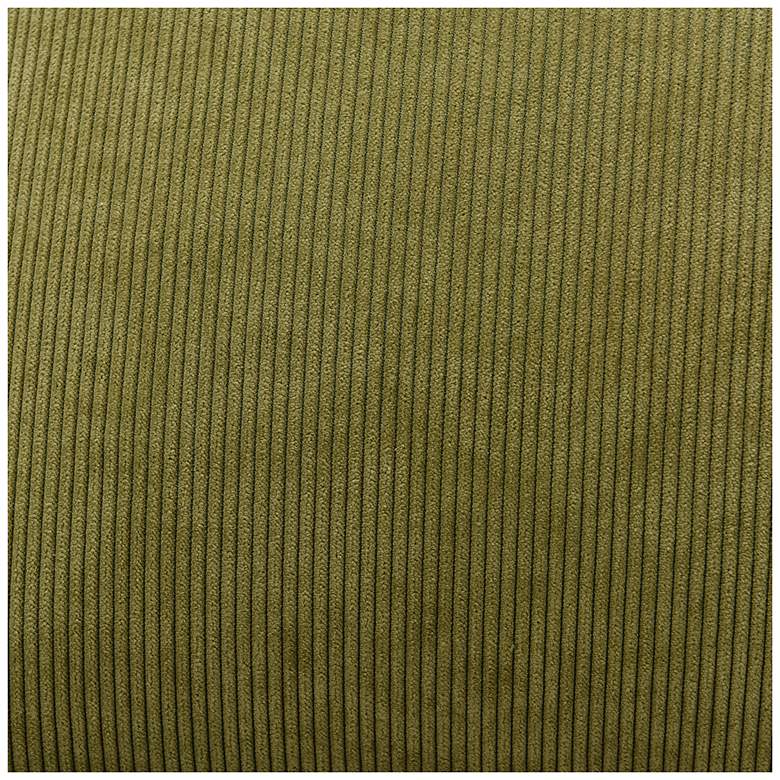 Image 5 Tamara Day Sophie 22" x 22" Olive Green, Tan & Brown Down Fill Pillow more views
