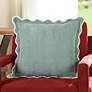 1_Tamara Day Sophie 22" x 22" Seafoam, Lavender & Cream Down Fill Pillow