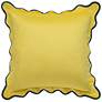 2_Tamara Day Sophie 22" x 22" Yellow & Blue Down Fill Pillow