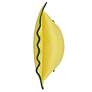 3_Tamara Day Sophie 22" x 22" Yellow & Blue Down Fill Pillow more views