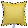 4_Tamara Day Sophie 22" x 22" Yellow & Blue Down Fill Pillow more views