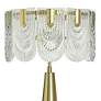 5_Tamara Day Verena 28" High Polished Brass Steel Table Lamp With Clear Shade more views