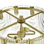 6_Tamara Day Verena 28" High Polished Brass Steel Table Lamp With Clear Shade more views